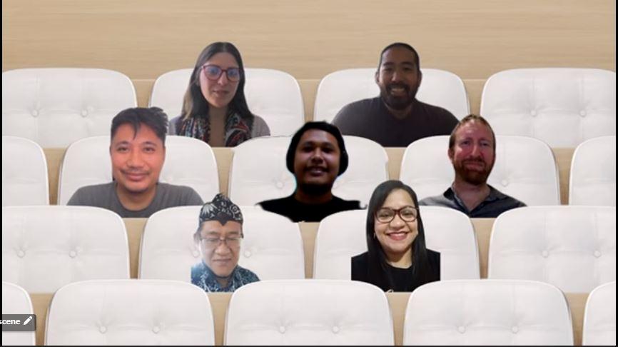 A picture of the different team members from Conservation International and Konservasi Indonesia. A picture of the different team members from Conservation International and Konservasi Indonesia.